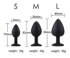 PLUG JOYA SILICONA REDONDO