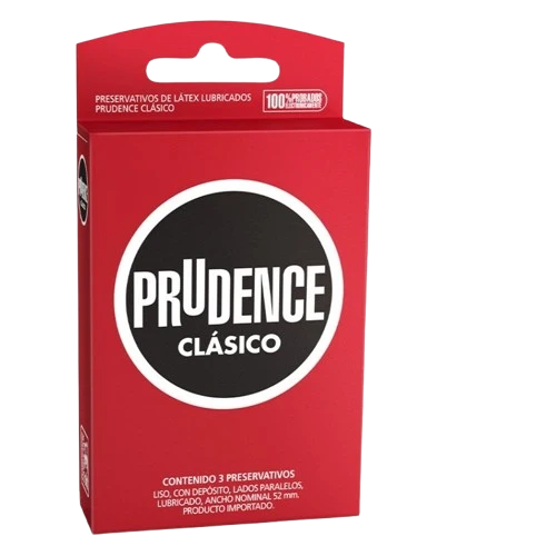 PRESERVATIVO PRUDENCE CLASICO X3