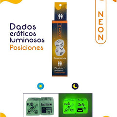 DADOS NEON POSICIONES HETERO