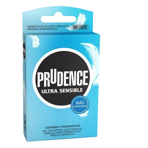 PRESERVATIVO PRUDENCE ULTRA SENSIBLE X3