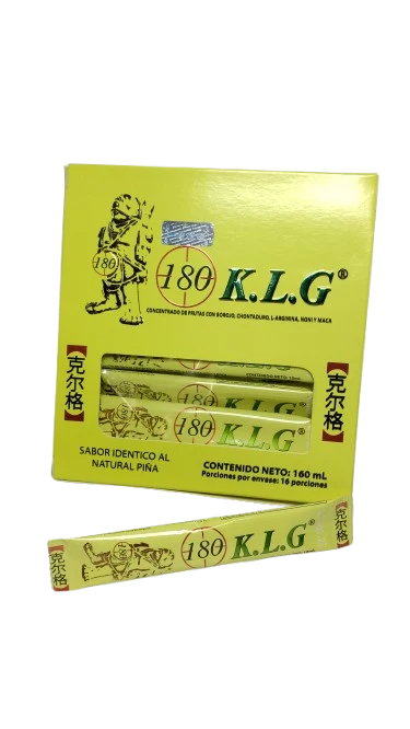 ENERGIZANTE EN JARABE KLG