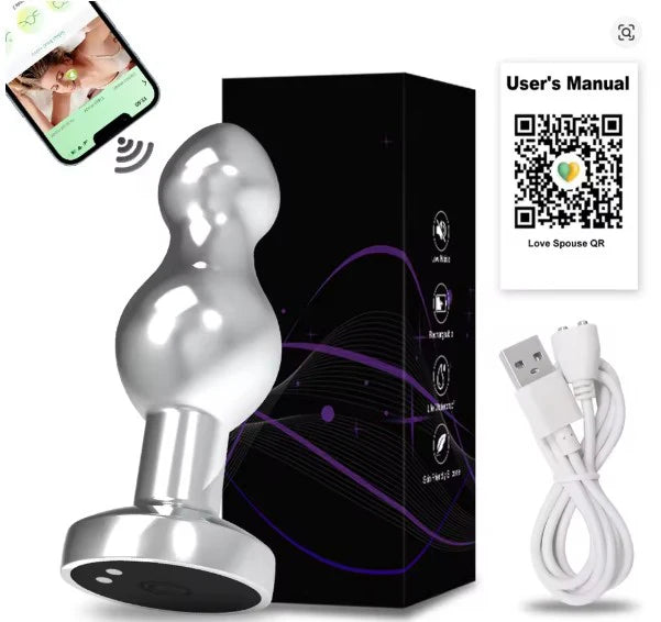 PLUG VIBRADOR CON APP LLERAS