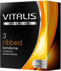 Condones Vitalis - Ribbed