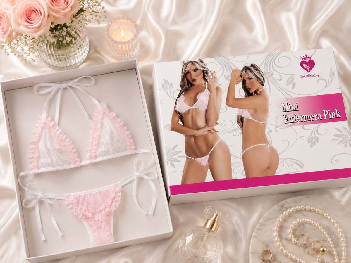 CONJUNTO MINI ENFERMERA PINK